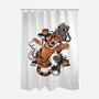 Tiger Tattoo-none polyester shower curtain-ricolaa