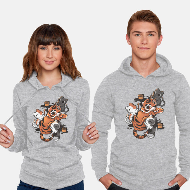 Tiger Tattoo-unisex pullover sweatshirt-ricolaa
