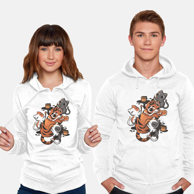 Tiger Tattoo-unisex pullover sweatshirt-ricolaa