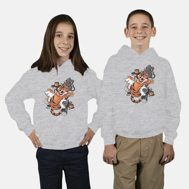 Tiger Tattoo-youth pullover sweatshirt-ricolaa