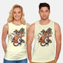 Tiger Tattoo-unisex basic tank-ricolaa