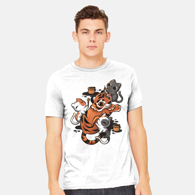 Tiger Tattoo-mens heavyweight tee-ricolaa