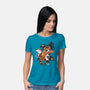 Tiger Tattoo-womens basic tee-ricolaa
