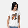 Tiger Tattoo-womens basic tee-ricolaa