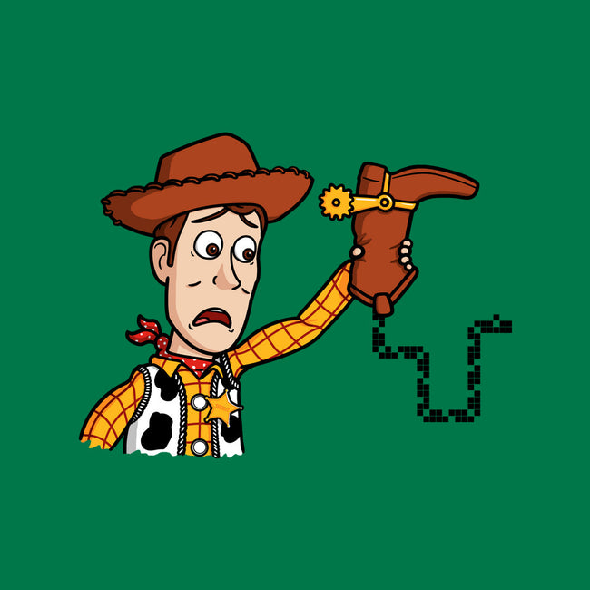 Snake In A Boot-womens fitted tee-Raffiti
