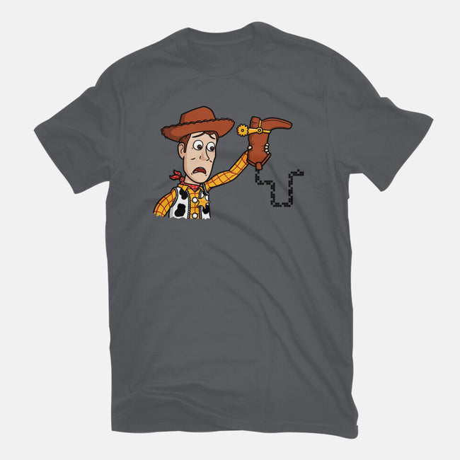 Snake In A Boot-womens fitted tee-Raffiti