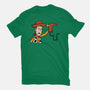 Snake In A Boot-womens fitted tee-Raffiti