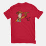 Snake In A Boot-womens fitted tee-Raffiti