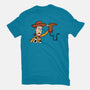 Snake In A Boot-womens fitted tee-Raffiti