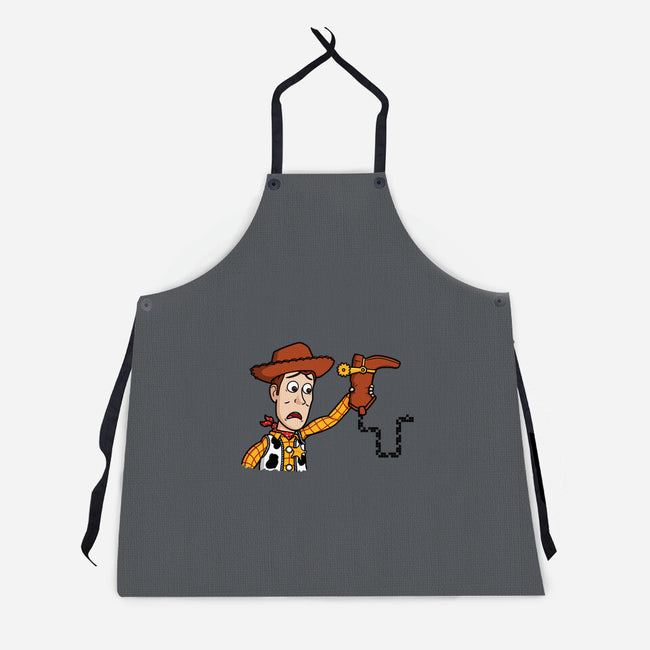 Snake In A Boot-unisex kitchen apron-Raffiti