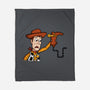 Snake In A Boot-none fleece blanket-Raffiti