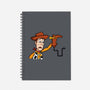 Snake In A Boot-none dot grid notebook-Raffiti
