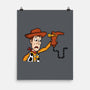 Snake In A Boot-none matte poster-Raffiti