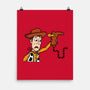 Snake In A Boot-none matte poster-Raffiti