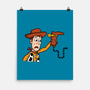 Snake In A Boot-none matte poster-Raffiti