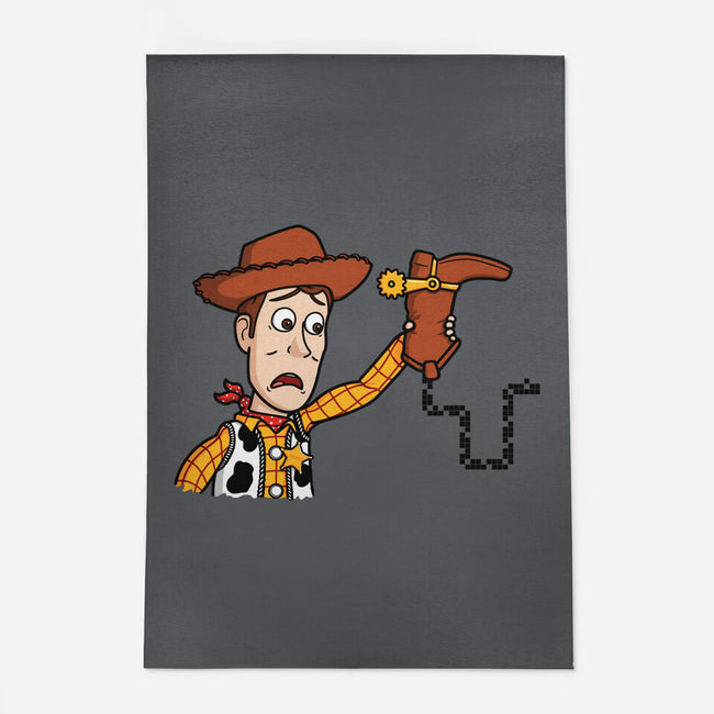 Snake In A Boot-none indoor rug-Raffiti