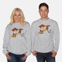 Snake In A Boot-unisex crew neck sweatshirt-Raffiti