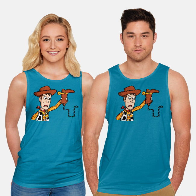 Snake In A Boot-unisex basic tank-Raffiti