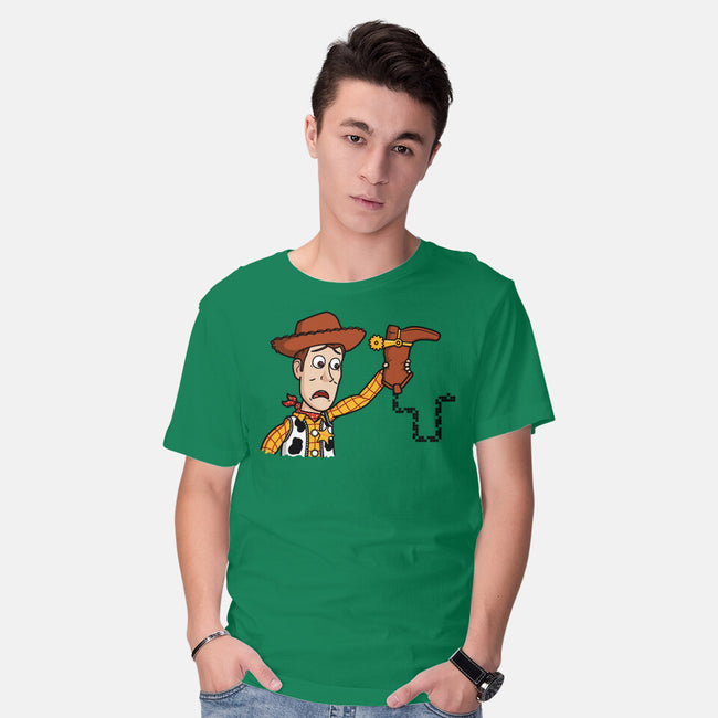 Snake In A Boot-mens basic tee-Raffiti