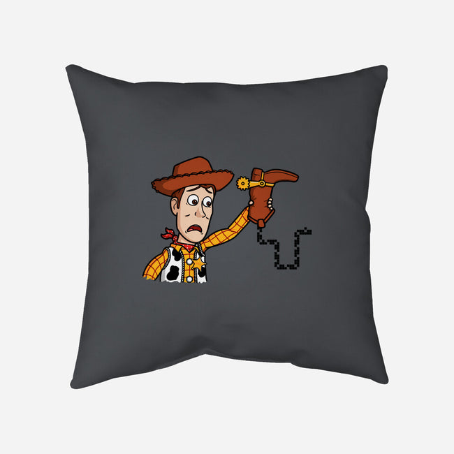 Snake In A Boot-none removable cover w insert throw pillow-Raffiti