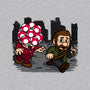 Evil Mushroom-unisex crew neck sweatshirt-Raffiti