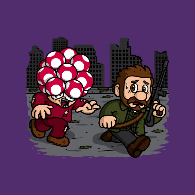 Evil Mushroom-womens fitted tee-Raffiti