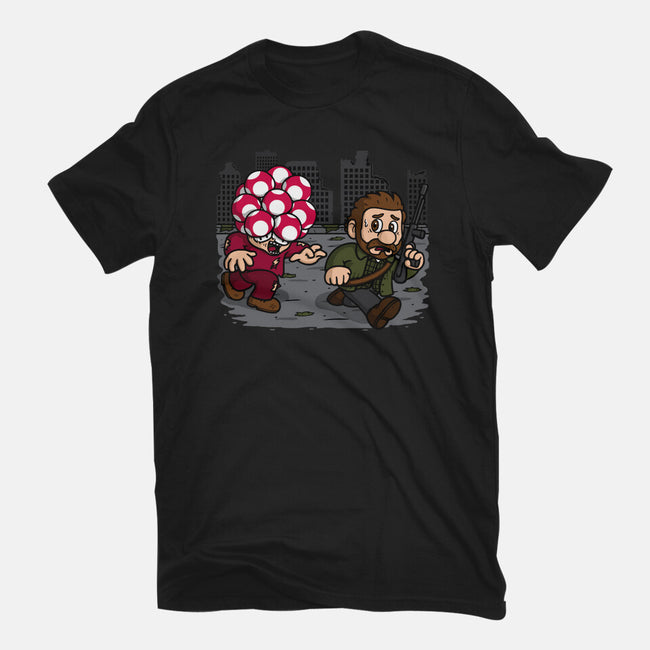 Evil Mushroom-unisex basic tee-Raffiti