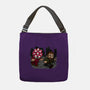 Evil Mushroom-none adjustable tote bag-Raffiti
