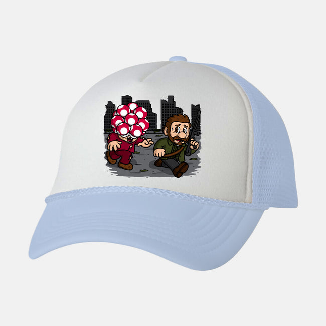 Evil Mushroom-unisex trucker hat-Raffiti