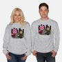 Evil Mushroom-unisex crew neck sweatshirt-Raffiti