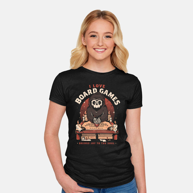 Brings Joy To The Soul-womens fitted tee-eduely