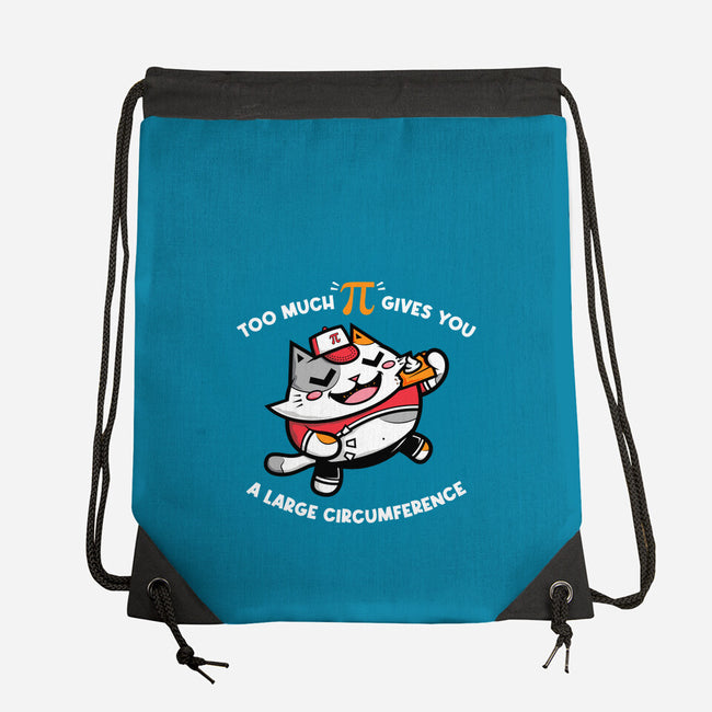 Too Much Pi-none drawstring bag-krisren28