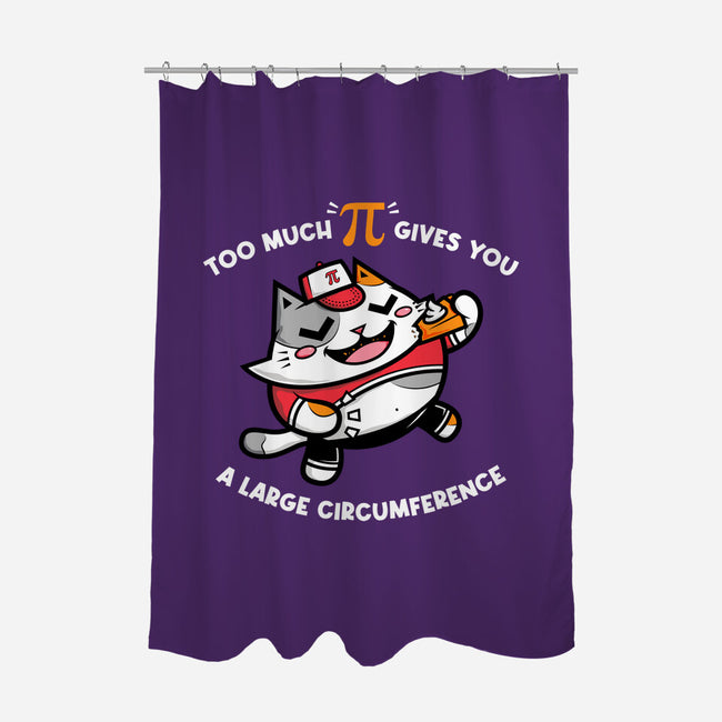 Too Much Pi-none polyester shower curtain-krisren28