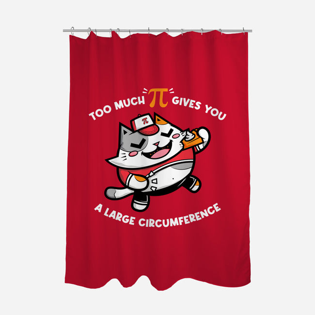 Too Much Pi-none polyester shower curtain-krisren28