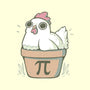 Chicken Pot Pi-none removable cover w insert throw pillow-xMorfina
