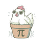 Chicken Pot Pi-none removable cover w insert throw pillow-xMorfina