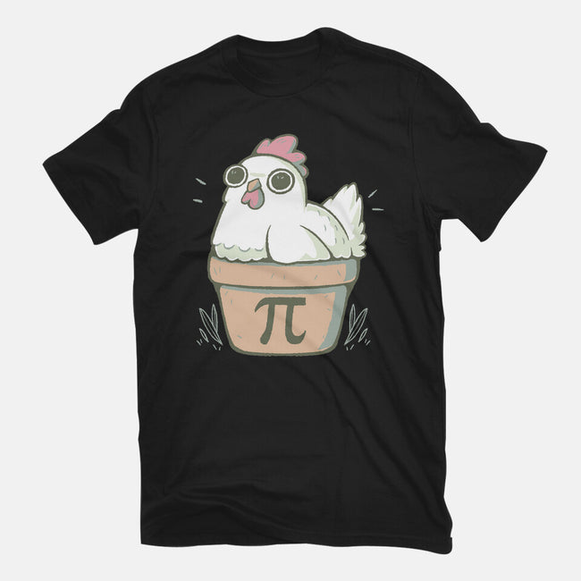 Chicken Pot Pi-womens basic tee-xMorfina