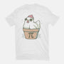 Chicken Pot Pi-womens fitted tee-xMorfina