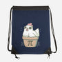 Chicken Pot Pi-none drawstring bag-xMorfina