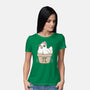 Chicken Pot Pi-womens basic tee-xMorfina