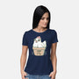 Chicken Pot Pi-womens basic tee-xMorfina