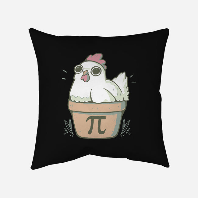 Chicken Pot Pi-none removable cover w insert throw pillow-xMorfina