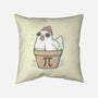 Chicken Pot Pi-none removable cover w insert throw pillow-xMorfina