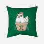 Chicken Pot Pi-none removable cover w insert throw pillow-xMorfina