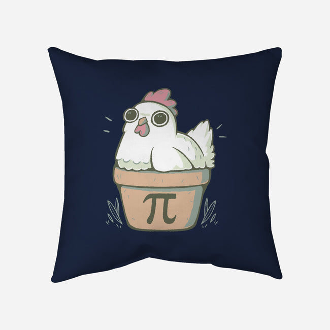 Chicken Pot Pi-none removable cover w insert throw pillow-xMorfina