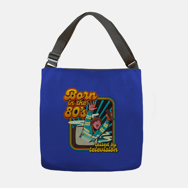 Raised By Television-none adjustable tote bag-tobefonseca