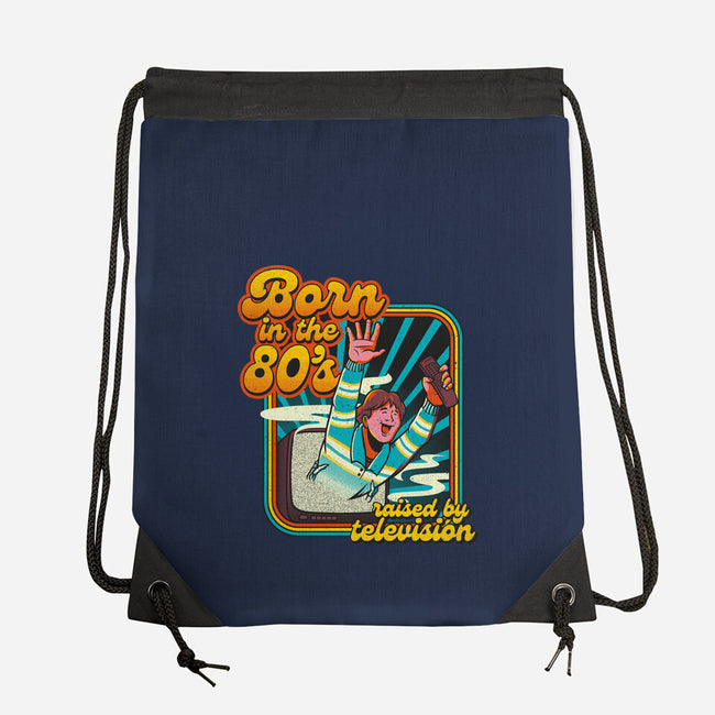 Raised By Television-none drawstring bag-tobefonseca