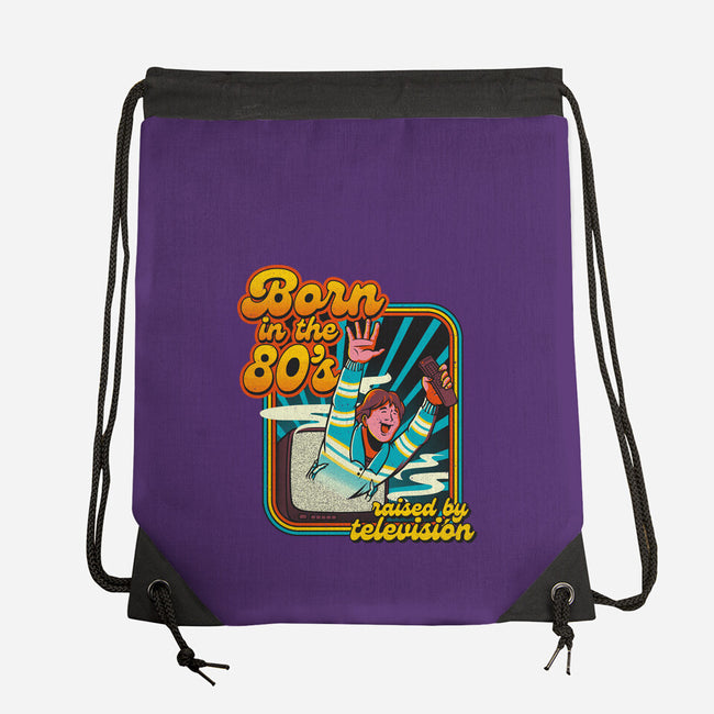 Raised By Television-none drawstring bag-tobefonseca