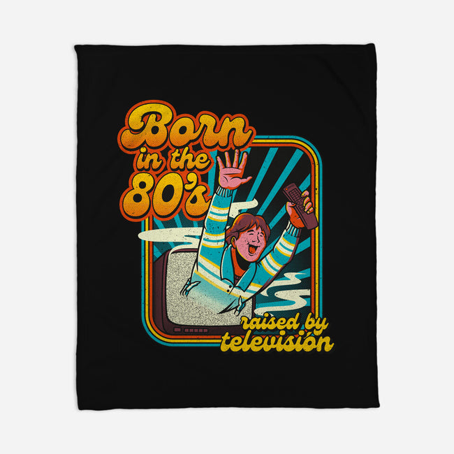 Raised By Television-none fleece blanket-tobefonseca