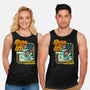 Raised By Television-unisex basic tank-tobefonseca